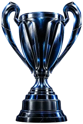 Silver trophy